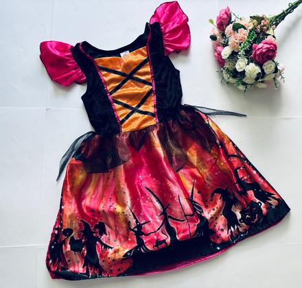 An6/ kostým čarodějka- v.5/6 let, 