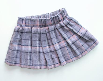P600 skládaná sukně vel. 68, nutmeg,68