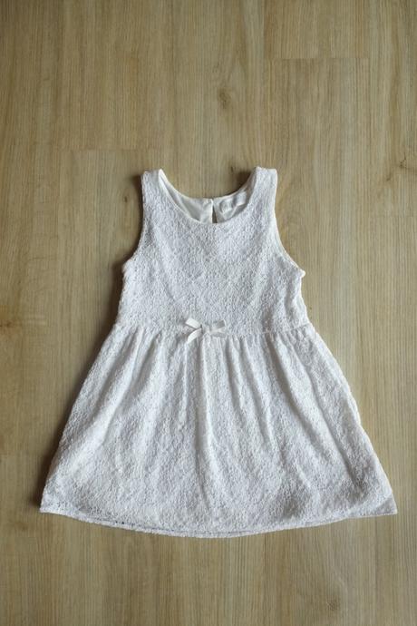 Krajkové šaty, h&m,110