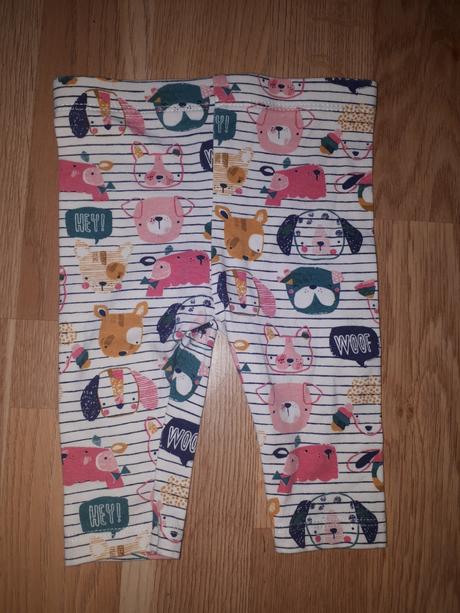 Zvířátkové legíny vel. 62, tu,62