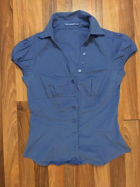 Modrá halenka, vel s/m, terranova, terranova,m