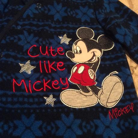 Teplý flees overal s ,,mickey mousem" zn. george, george,56