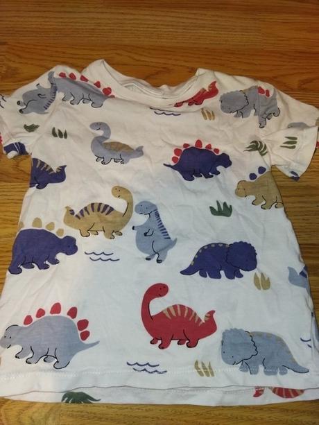 Tričko s dinosaury 92, h&m,92
