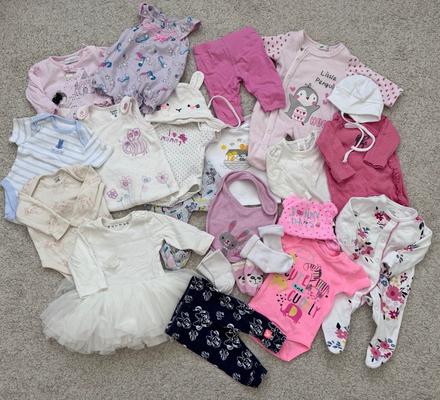 Set oblečení newborn holčička, vel. 50/56/62, 50–62