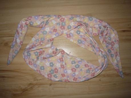 Dvojitá bavlněná šála, 140