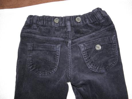 Modré manžestráky zn. m&co kids vel.116/122, m&co,116