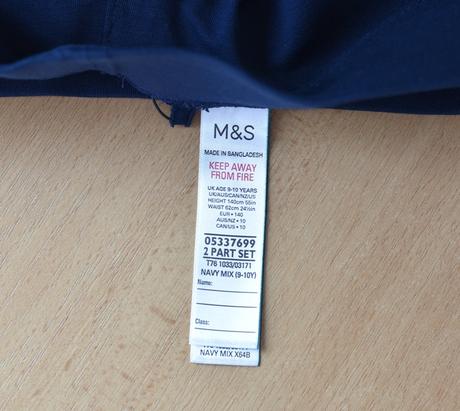 Kraťasy vel. 9 - 10 let, marks & spencer,140