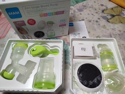 Mam 2v1 odsávačka mateřského mléka elektrická a ma, 