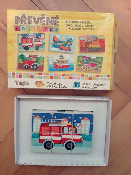 Kostky dřevěné, kubíkovy kostičky, doprava,