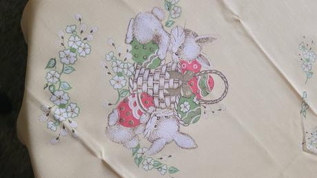 Velikonoční ubrus a  dečka, 