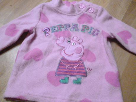 Flís mikina peppa pig 1-2, 86