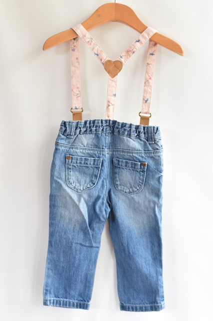 Džíny vel. 9 - 12 m, next,80