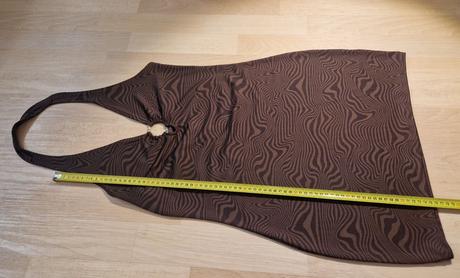 Šaty hnědé hm divided, h&m,38