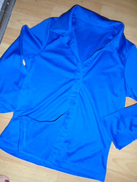 Košile blůza vel 36 modrá, 36