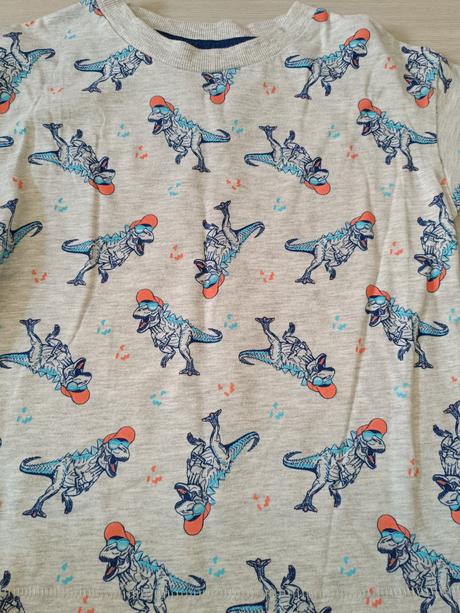 Tričko s dinosaury 110 nutmeg, nutmeg,110