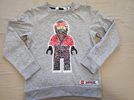 Mikina ninjago vel. 122-128, h&m,122