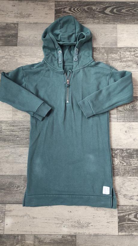 Mikina prodloužená dívčí, nutmeg,134