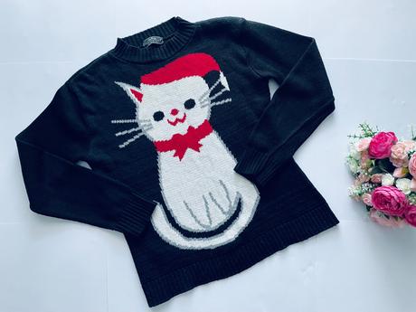 Svetr zimní vánoce - v.cca 12/13 let, 158