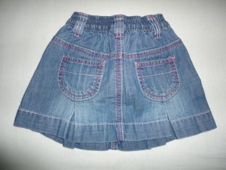 Krásná riflová sukýnka next, ve. 12-18 měsíců, next,86