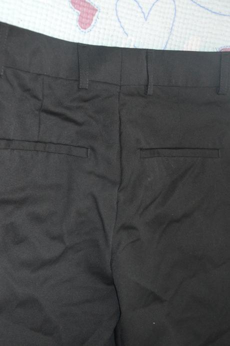 34 36 černé vlněné společenské kalhoty, madonna,34