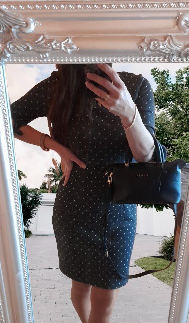 Orsay přiléhavé úpletové šaty, orsay,40