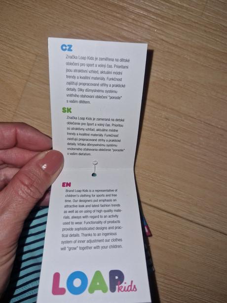 Dětský šátek ivona loap, loap