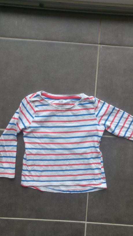 Tricko zn. h&m vel. 86-92, h&m,86
