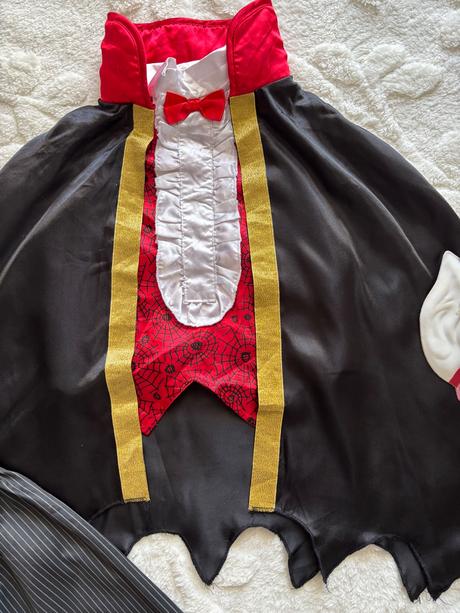 An15/ kostým drákula/ upír - v.5/6 let, 