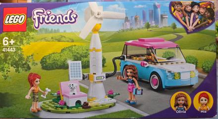 Lego friends - olivia a její elektromobil, 