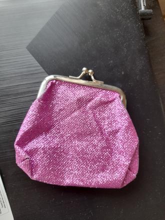 Peněženka taštička růžová pro holčičku, 