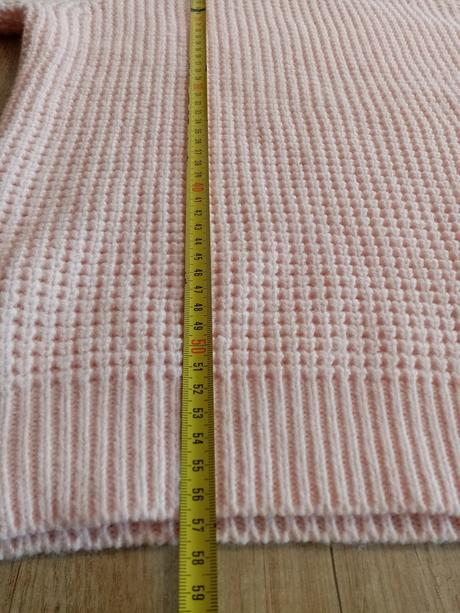 Růžový svetr cropp vel. s, s