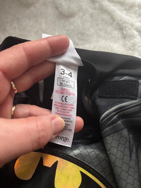 An2/ kostým batman s maskou   - v.3/4 roky, 