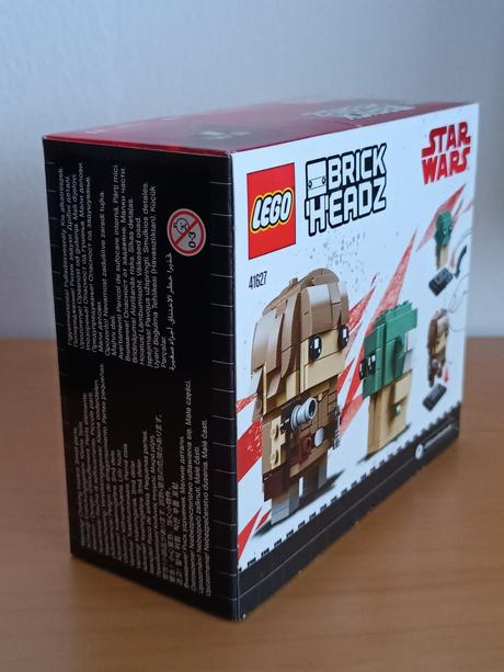 Lego brickheadz 41627 luke skywalker a yoda,