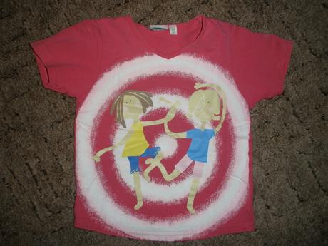 Tričko s holčičkama, c&a,110