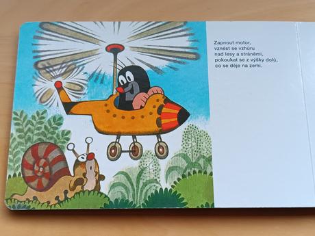 Leporelo pro děti jak krtek cestoval, 