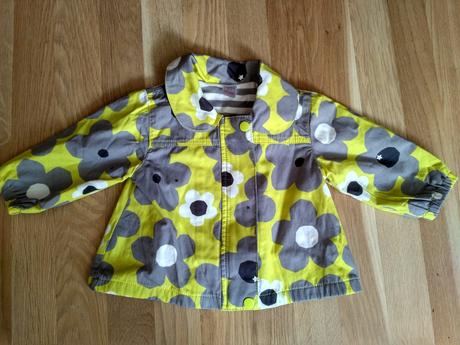 Květovaný, kytičkový kabátek , next,80