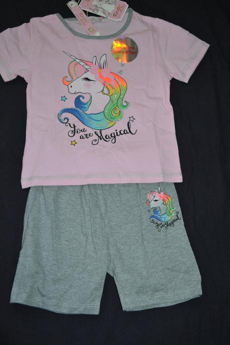 Krátké pyžamo kugo, bavlna,svítící,98-110, kugo,98 / 104 / 110