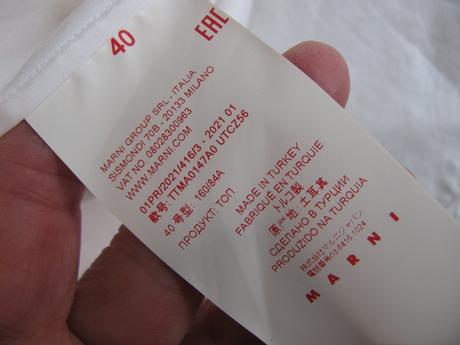 Dámská bílá plátěná halenka armadio, 40