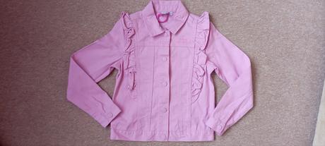 Riflová bunda zn."disney princess" vel."134", disney,134