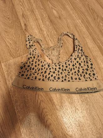 Leopardí podprsenka calvin klein xs / 158-164, calvin klein,164