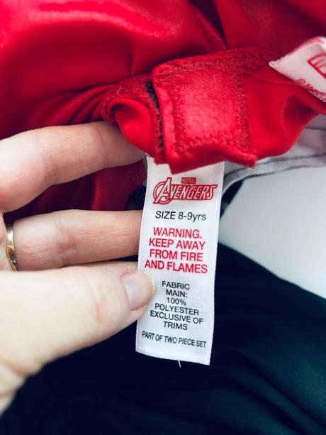 An19/ kostým ironman - v.8/9 let, 