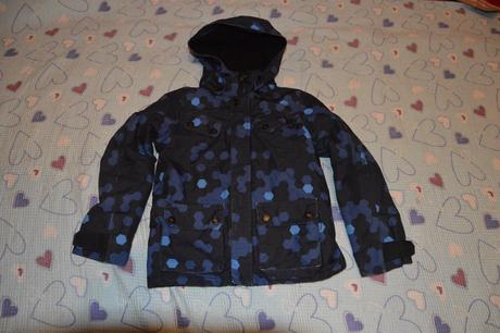Zimní přechodová bunda bundička, h&m,110