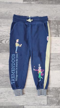 Tepláky roald dahl pro kluka 104/110, marks & spencer,104