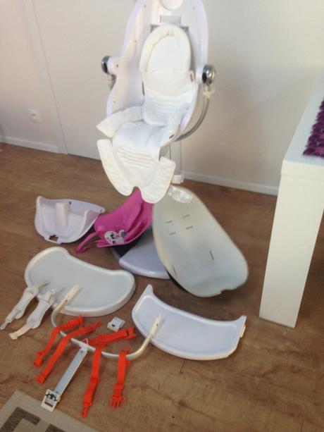 Jídelní židlička fresco bloom loft + cestovní, 