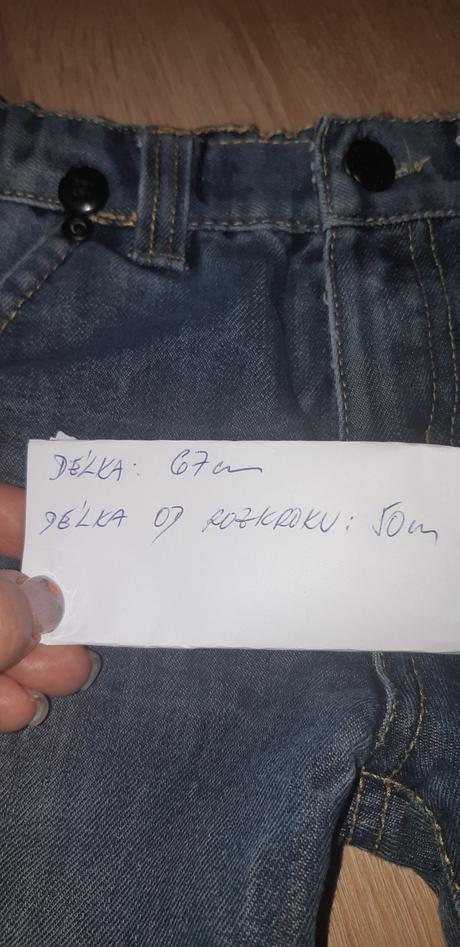 Slim džíny vel. 116, 116