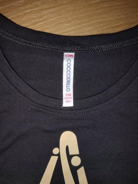 Nové bavlněné dívčí šaty/tunika 158 hvězda, coccodrillo,158