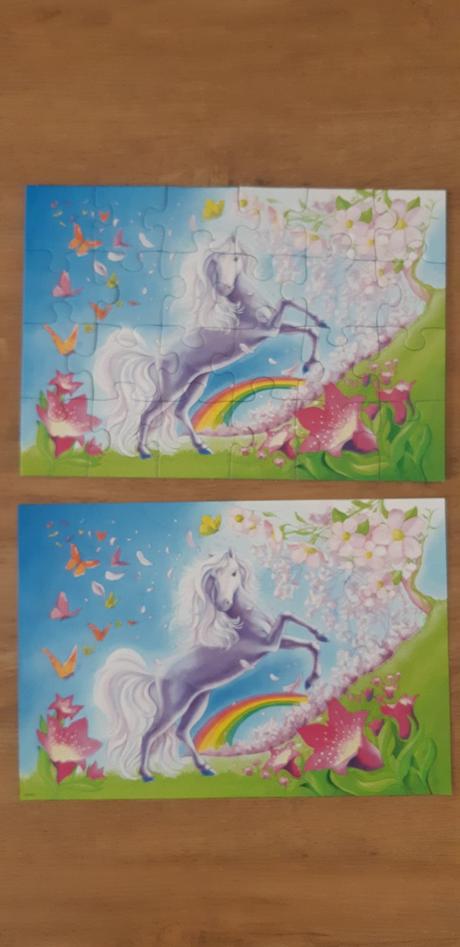 Puzzle s koňmi, koně, 