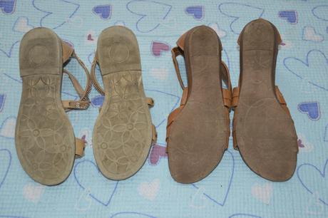 2x letní sandálky, 36