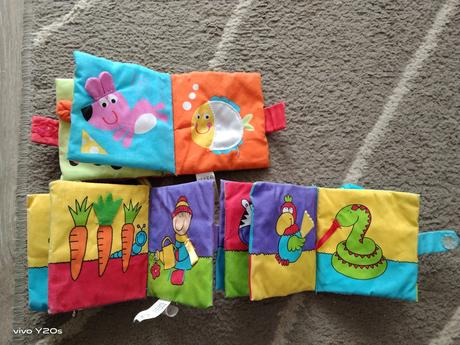 Látkové knížky pro miminka, 