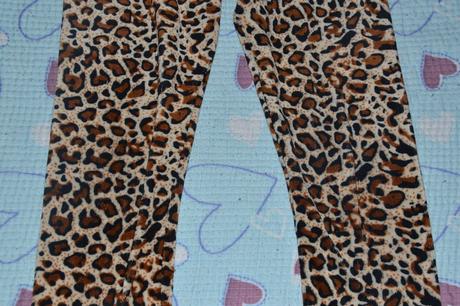 Plyšové, sametové legíny, neoteplené, stř. teplé, 110